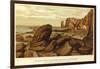 The North Cape of Heligoland Seen from the Western Side-null-Framed Giclee Print