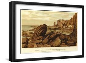 The North Cape of Heligoland Seen from the Western Side-null-Framed Giclee Print