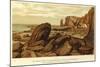 The North Cape of Heligoland Seen from the Western Side-null-Mounted Giclee Print