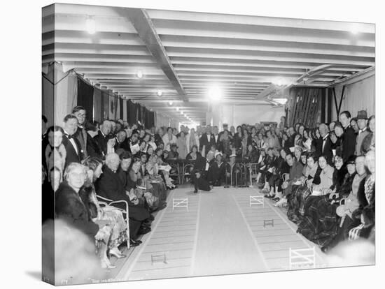 The North Cape Stakes, Entertainment on Board the Blue Star Line's Ss 'Arandora Star, 1929-null-Stretched Canvas