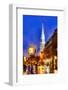 The North Church and Congress Street in Portsmouth, New Hampshire-Jerry & Marcy Monkman-Framed Photographic Print