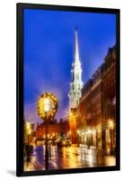 The North Church and Congress Street in Portsmouth, New Hampshire-Jerry & Marcy Monkman-Framed Photographic Print