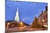 The North Church and Market Square, Portsmouth, New Hampshire-Jerry & Marcy Monkman-Mounted Photographic Print