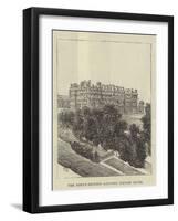 The North-Eastern Railway Station Hotel-null-Framed Giclee Print