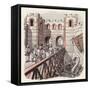 The North End of London Bridge-Pat Nicolle-Framed Stretched Canvas