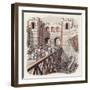 The North End of London Bridge-Pat Nicolle-Framed Giclee Print