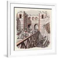 The North End of London Bridge-Pat Nicolle-Framed Giclee Print