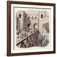 The North End of London Bridge-Pat Nicolle-Framed Giclee Print