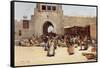 The North Gate, Baghdad-Arthur Melville-Framed Stretched Canvas