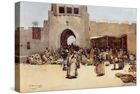The North Gate, Baghdad-Arthur Melville-Stretched Canvas