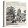 The North of London, Church End, Finchley, 1876, UK-null-Stretched Canvas