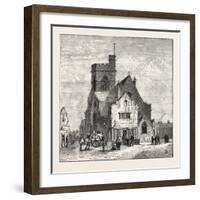 The North of London, High Street, Barnet, 1876, UK-null-Framed Giclee Print