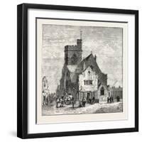 The North of London, High Street, Barnet, 1876, UK-null-Framed Giclee Print