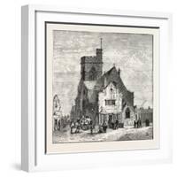 The North of London, High Street, Barnet, 1876, UK-null-Framed Giclee Print