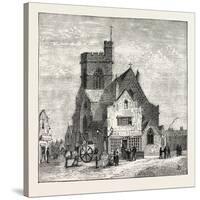 The North of London, High Street, Barnet, 1876, UK-null-Stretched Canvas
