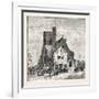 The North of London, High Street, Barnet, 1876, UK-null-Framed Giclee Print