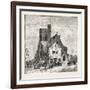 The North of London, High Street, Barnet, 1876, UK-null-Framed Giclee Print