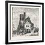 The North of London, High Street, Barnet, 1876, UK-null-Framed Giclee Print