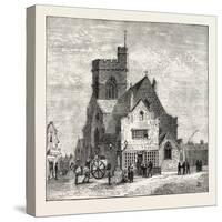 The North of London, High Street, Barnet, 1876, UK-null-Stretched Canvas