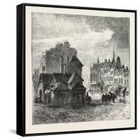 The North of London, Highgate High Street, 1876, UK-null-Framed Stretched Canvas