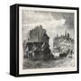 The North of London, Highgate High Street, 1876, UK-null-Framed Stretched Canvas