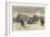 The North Pole Expedition, a Sledge Party Camping for the Night-Alfred William Hunt-Framed Giclee Print