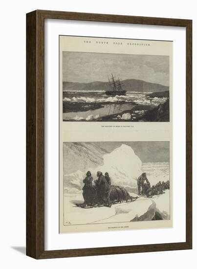 The North Pole Expedition-William Heysham Overend-Framed Giclee Print