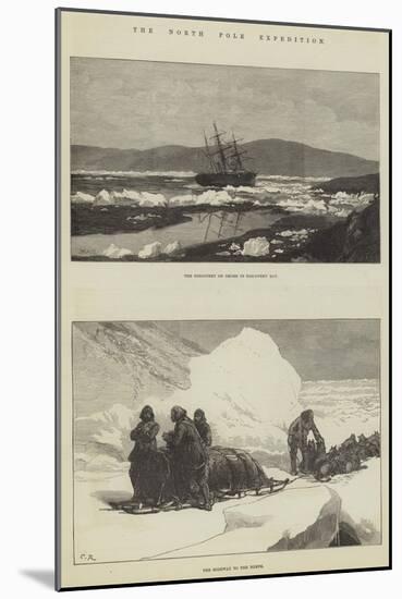 The North Pole Expedition-William Heysham Overend-Mounted Giclee Print