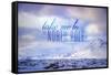 The North Pole-Kimberly Glover-Framed Stretched Canvas