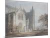 The North Porch of Salisbury Cathedral, circa 1796-J. M. W. Turner-Mounted Giclee Print