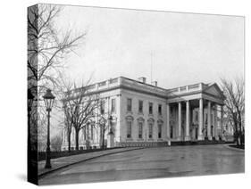 The North Portico of the White House, Washington D.C., USA, 1908-null-Stretched Canvas