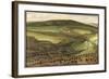 The North Prospect of Hampton Court, c.1699-Leonard Knyff-Framed Giclee Print