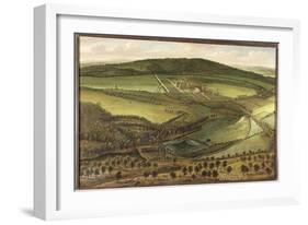 The North Prospect of Hampton Court, c.1699-Leonard Knyff-Framed Giclee Print