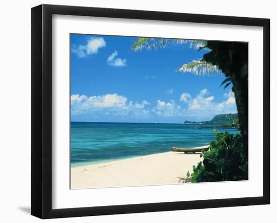 The North Shore of Oahu-Bill Romerhaus-Framed Premium Photographic Print