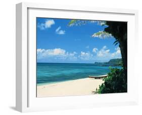 The North Shore of Oahu-Bill Romerhaus-Framed Premium Photographic Print