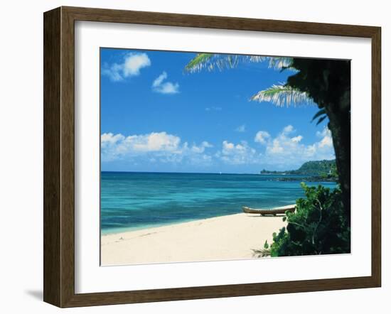 The North Shore of Oahu-Bill Romerhaus-Framed Photographic Print