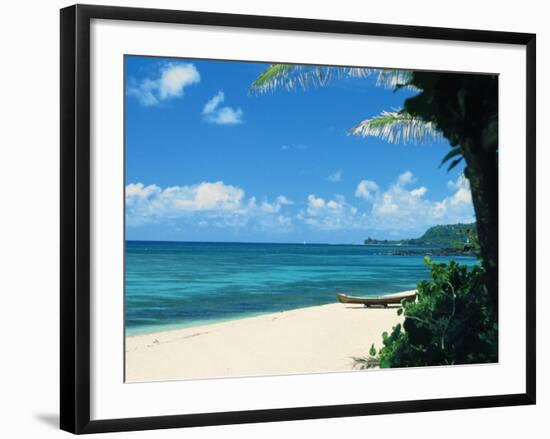 The North Shore of Oahu-Bill Romerhaus-Framed Photographic Print