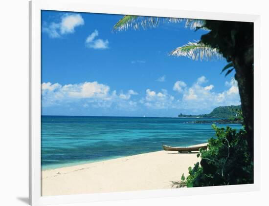 The North Shore of Oahu-Bill Romerhaus-Framed Photographic Print