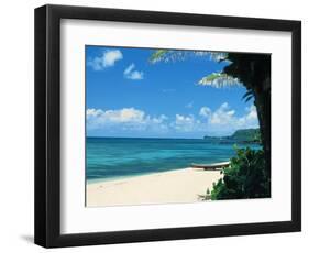 The North Shore of Oahu-Bill Romerhaus-Framed Photographic Print