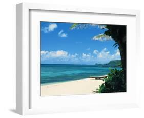 The North Shore of Oahu-Bill Romerhaus-Framed Photographic Print