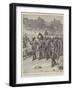 The North Staffordshire Regiment Starting across the Desert at Assouan-Frank Dadd-Framed Giclee Print