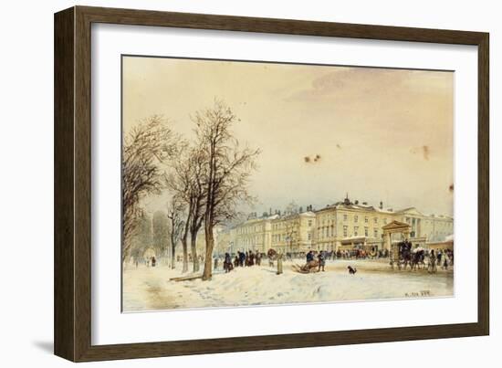 The North Station, Vienna-Alt Rudolf-Framed Giclee Print