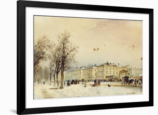 The North Station, Vienna-Alt Rudolf-Framed Giclee Print