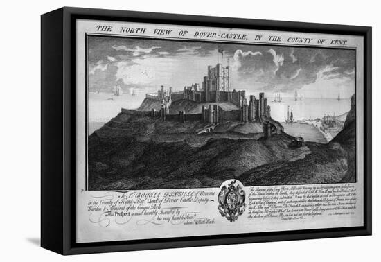 'The North View of Dover-Castle, in the County of Kent.', c1735-Samuel Buck-Framed Stretched Canvas