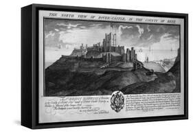 'The North View of Dover-Castle, in the County of Kent.', c1735-Samuel Buck-Framed Stretched Canvas