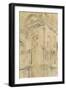 The North-West Angle of the Facade of St Mark'S, Venice-John Ruskin-Framed Giclee Print