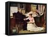'The North West Passage'-John Everett Millais-Framed Stretched Canvas