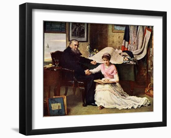 'The North West Passage'-John Everett Millais-Framed Giclee Print