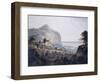 The North West View of Rohtasgarh, Bihar-Thomas & William Daniell-Framed Giclee Print