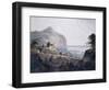 The North West View of Rohtasgarh, Bihar-Thomas & William Daniell-Framed Giclee Print